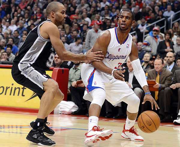 Tony Parker and Chris Paul